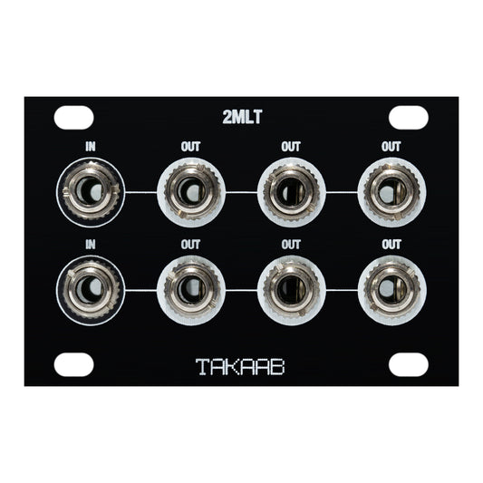 Takaab 2MLT-1U - Dual Buffered Multiple Eurorack Synthesizer Module