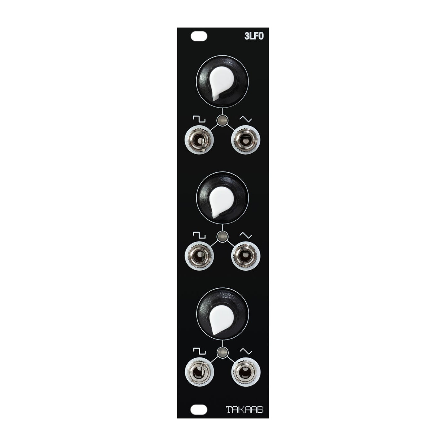 Takaab 3LFO V3 - Triple Low Frequency Oscillator Eurorack Synthesizer Module