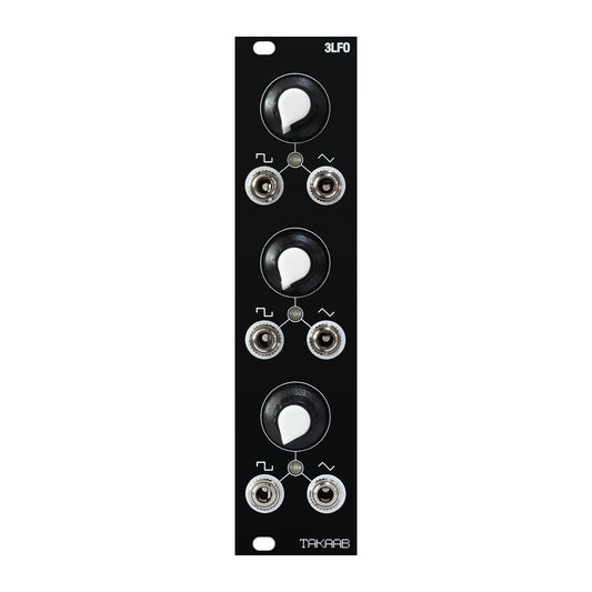 Takaab 3LFO V3 - Triple Low Frequency Oscillator Eurorack Synthesizer Module