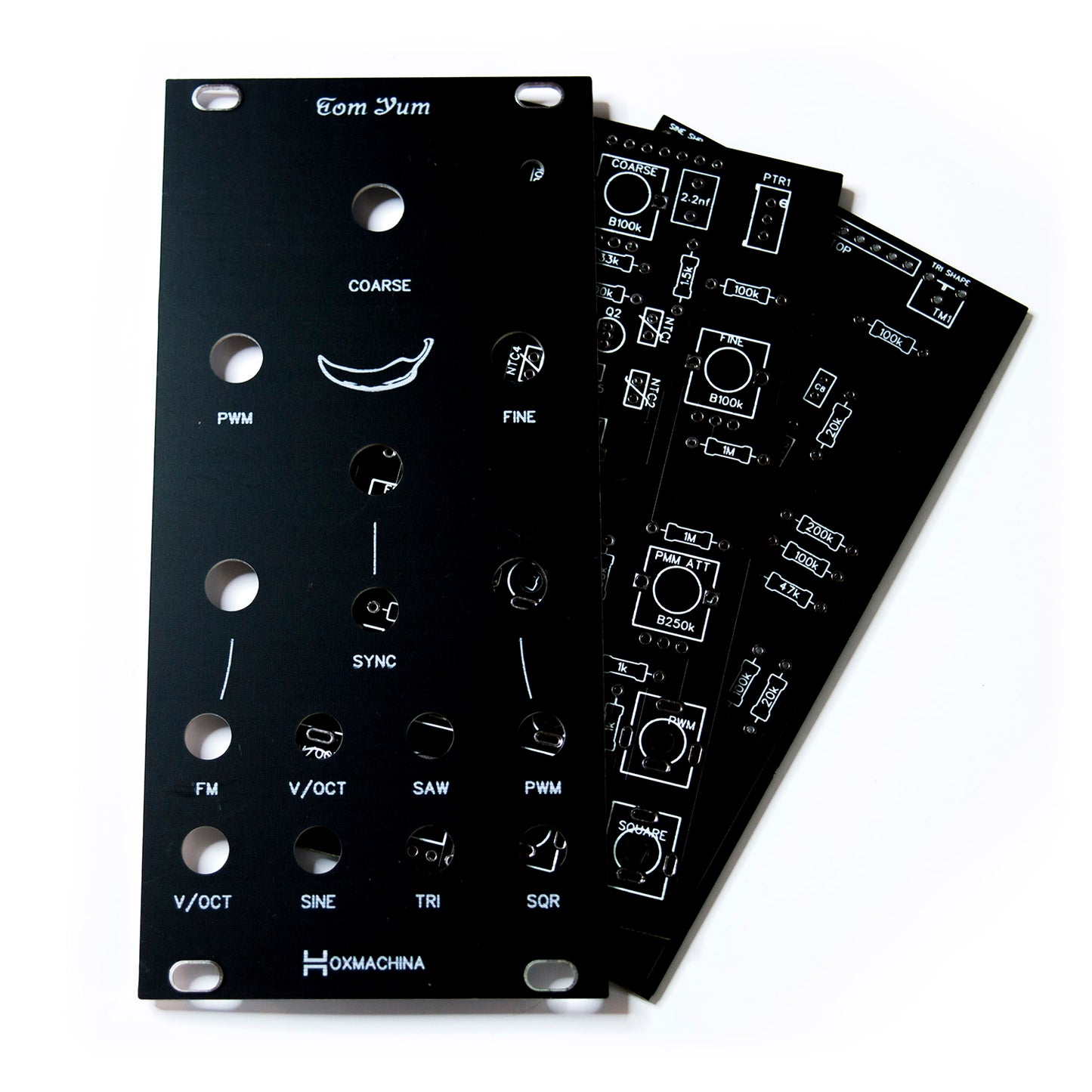 Voxmachina TOM YUM Voltage Controlled Oscillator DIY PCB Kit - PCB view