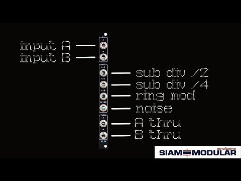 Takaab VLH - VCO's Little Helper - Ring Modulator, Sub Oscillator, Noise