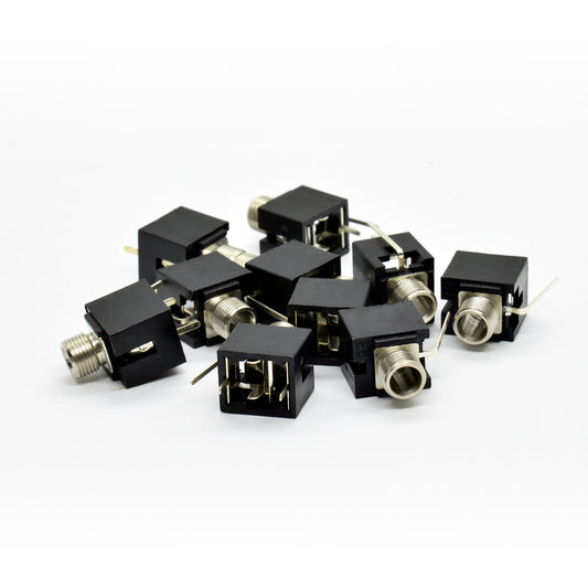 'Thonkiconn' PJ398SM Horizontal Eurorack Mono 3.5mm Jack Sockets (10 pcs)