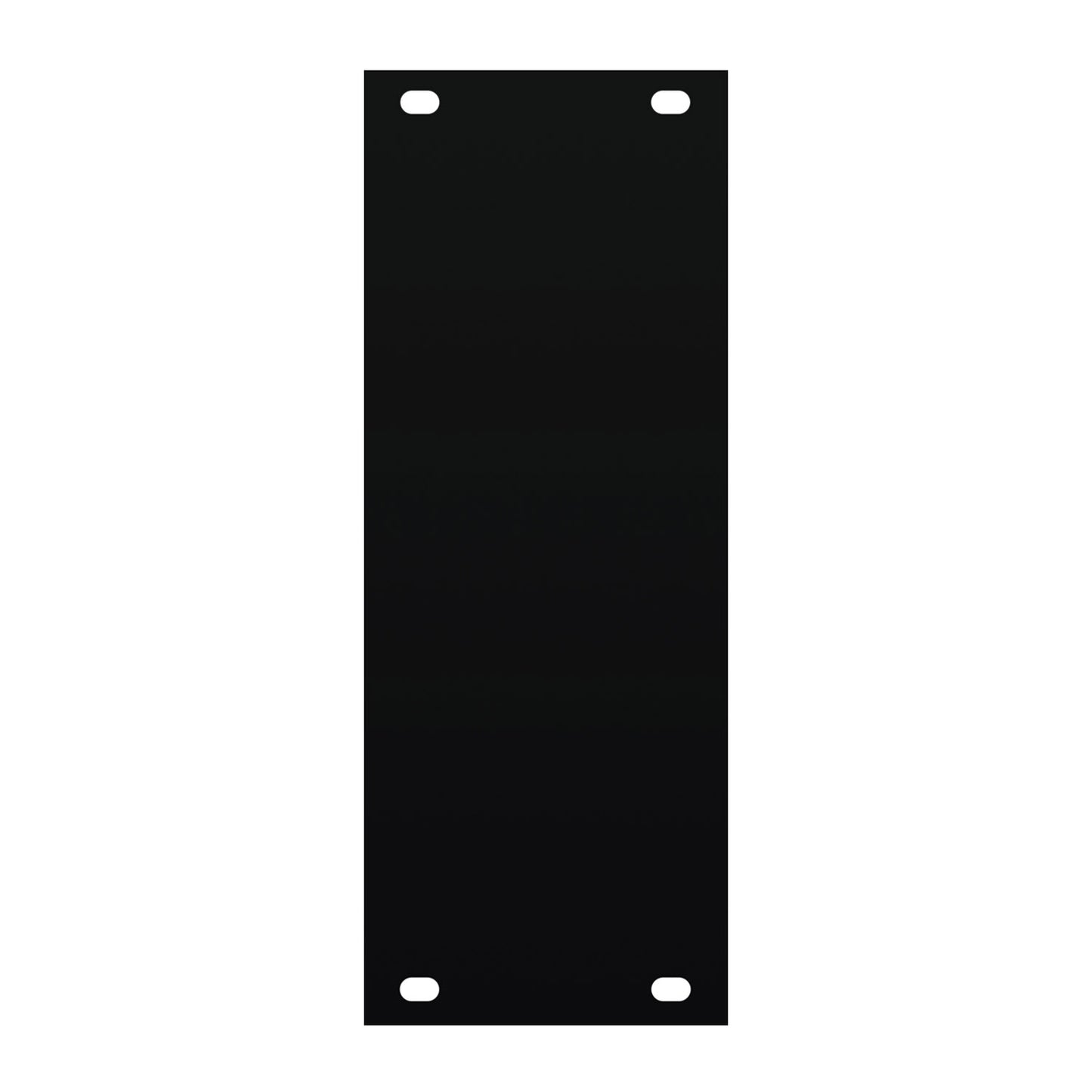 Blank Eurorack Panels Plain Black 1HP 2HP 3HP 4HP 6HP 8HP 10HP