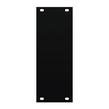 Blank Eurorack Panels Plain Black 1HP 2HP 3HP 4HP 6HP 8HP 10HP