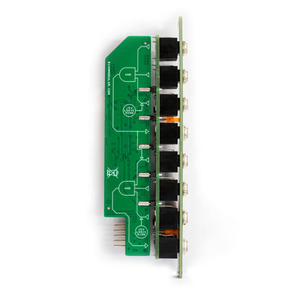 Takaab 2AND - Logic AND Gate for eurorack modular synthesizer. Bottom/signal flow view