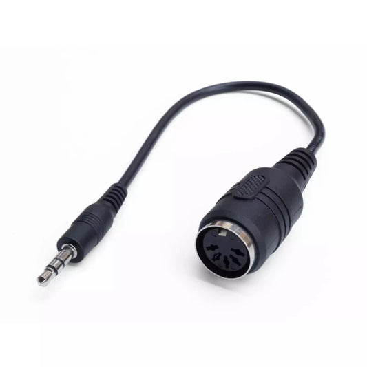 Female 5-pin DIN to 3.5mm Jack MIDI Adapter Cable