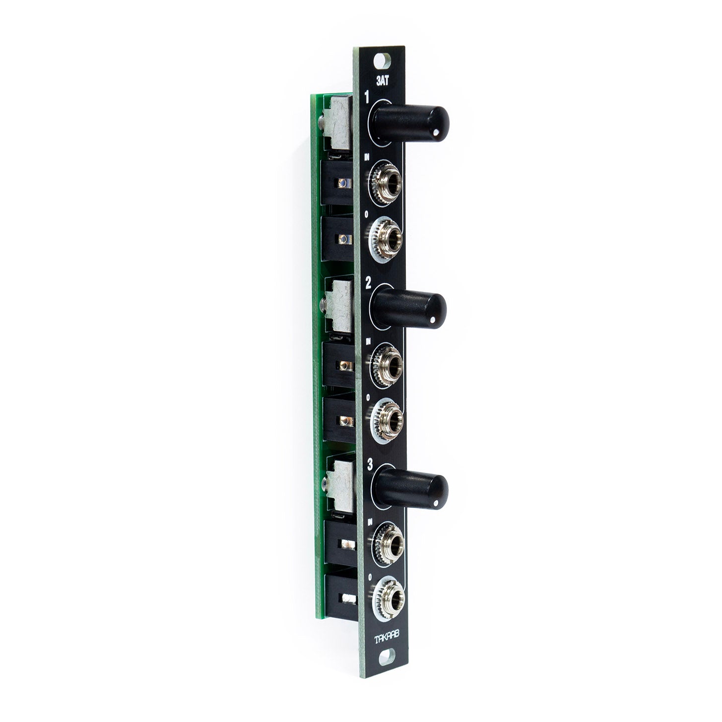 Passive Synth Module Takaab 3AT - Three Passive Attenuators Eurorack Synthesizer Module ...