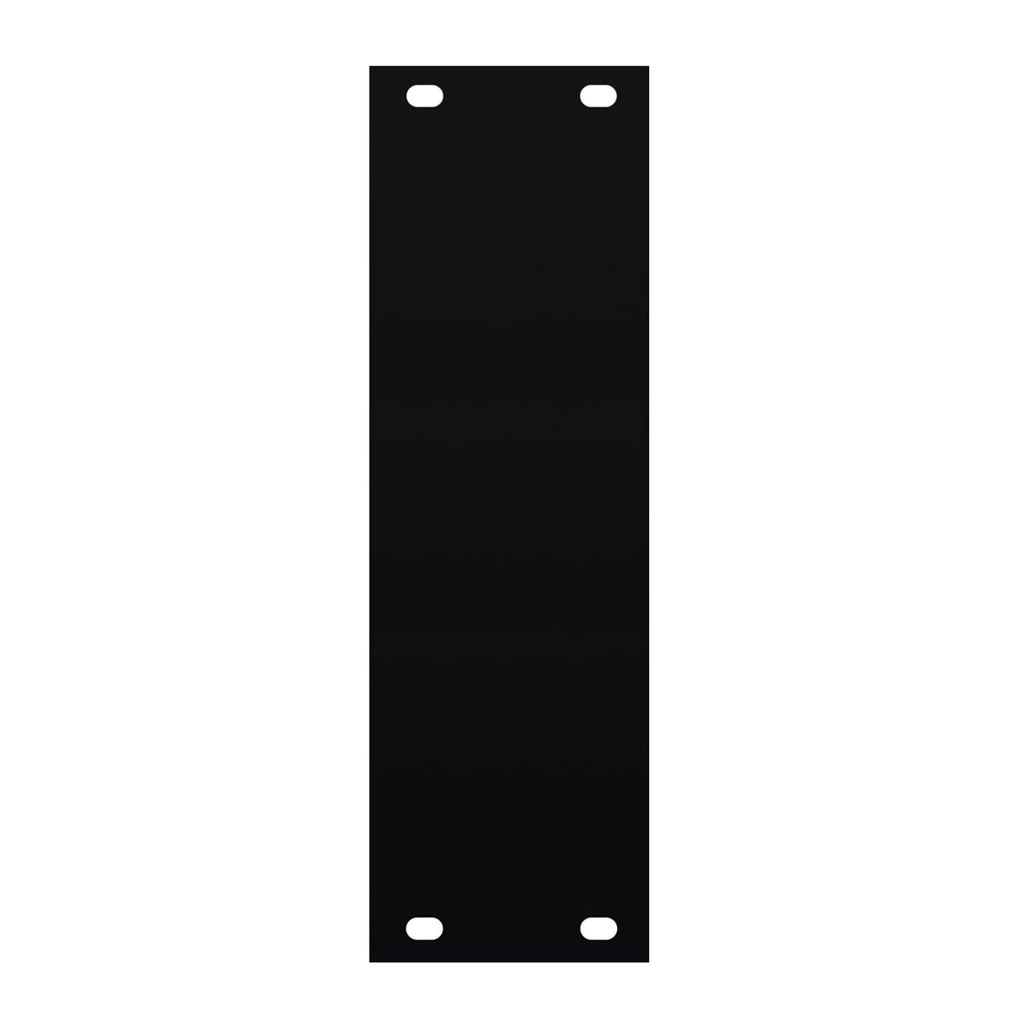 Blank Eurorack Panels Plain Black 1HP 2HP 3HP 4HP 6HP 8HP 10HP