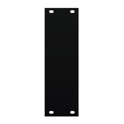 Blank Eurorack Panels Plain Black 1HP 2HP 3HP 4HP 6HP 8HP 10HP