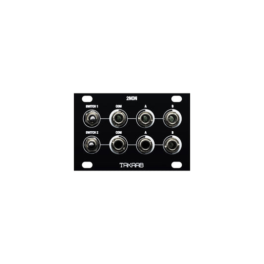 Takaab 2NON-1U Passive Dual ON-OFF-ON Switch Front Panel View