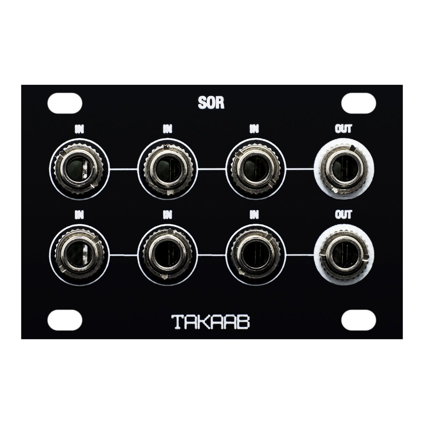 Takaab SOR-1U Dual Switched Passive Logic OR Gate - Front view