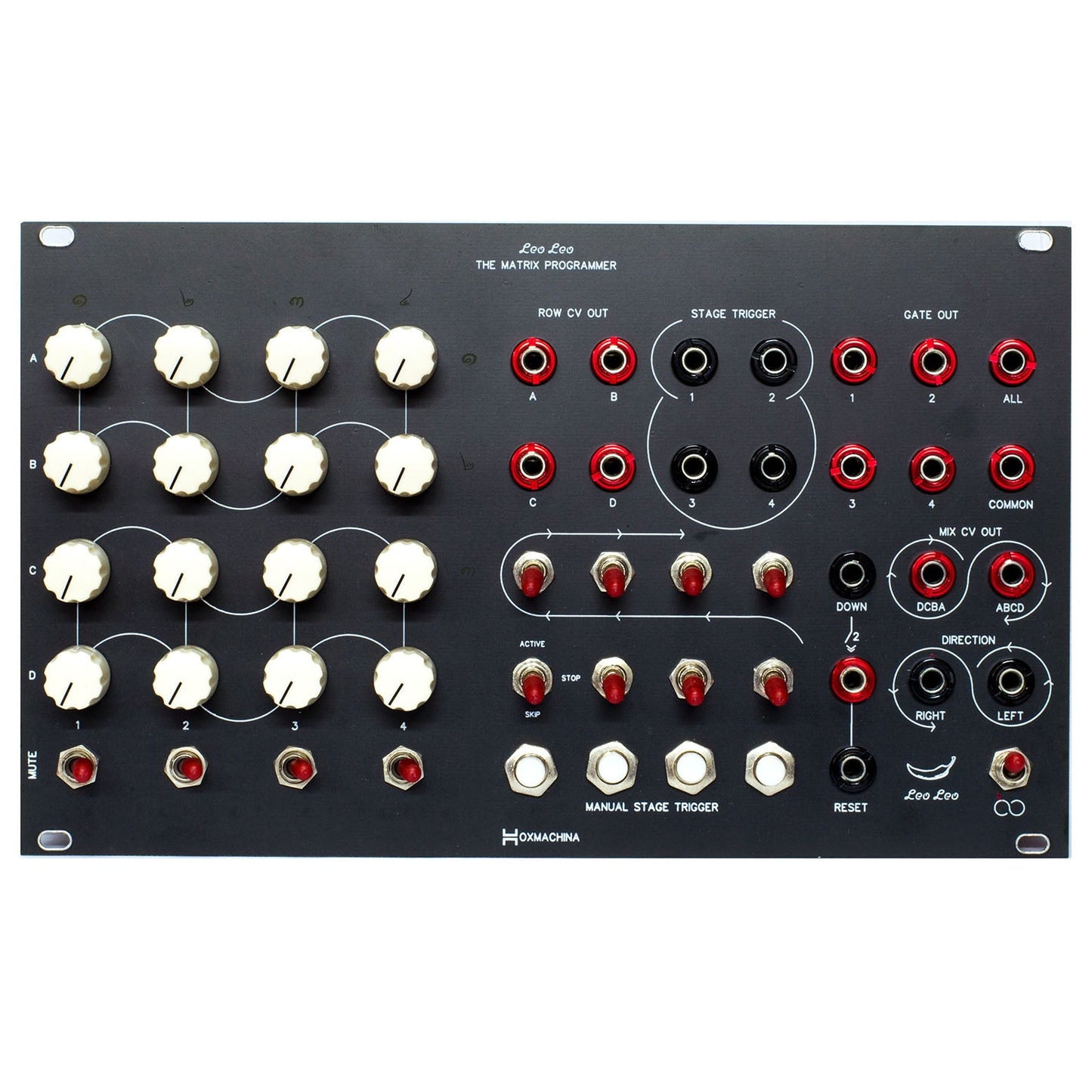 Voxmachina LEO LEO Matrix Sequencer - Front panel view