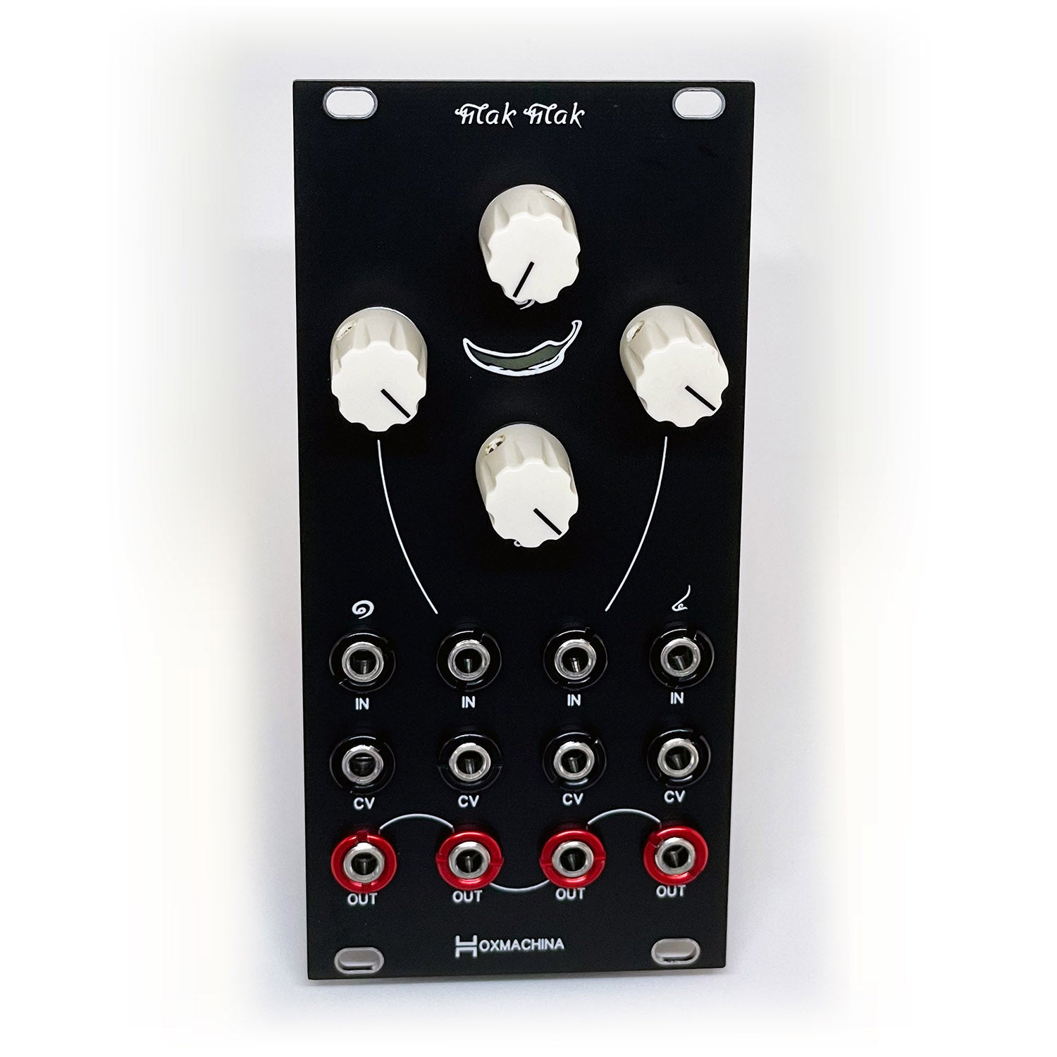 Voxmachina MAK MAK Quad VCA / Attenuator / Mixer - Front view