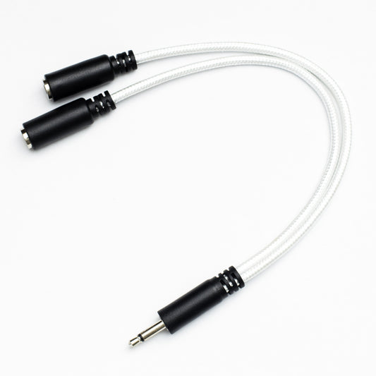 Flexible Nylon Braided Mono 'Y' Multiple Cable (3 pcs)