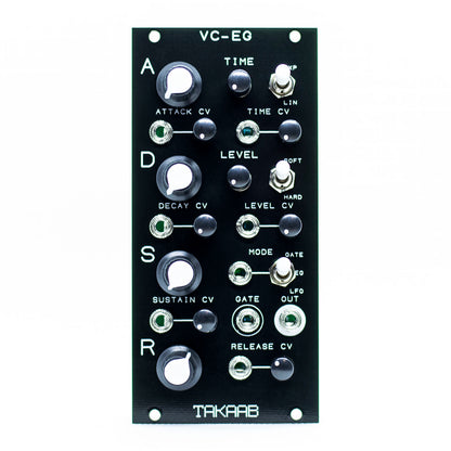 Takaab VC-EG - Voltage Controlled Looping ADSR Envelope Generator
