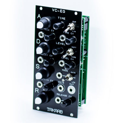Takaab VC-EG - Voltage Controlled Looping ADSR Envelope Generator - Side view