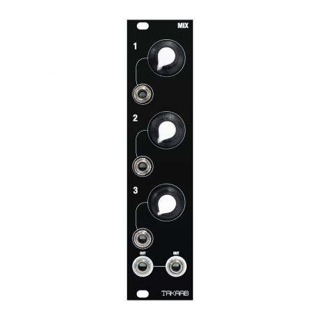 ซื้อ TAKAAB MIX v2 - Three Channel DC Coupled Mixer (Black, Ready Built, 6hp) ออนไลน์