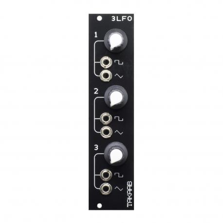 ซื้อ TAKAAB 3LFO v2 - 3 Low Frequency Oscillators Eurorack Synthesizer Module (Black, Pre Assembled, 6hp) ออนไลน์