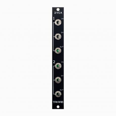 ซื้อ TAKAAB 2VCA Dual Voltage Controlled Amplifier (Black, Pre Assembled, 3hp) ออนไลน์